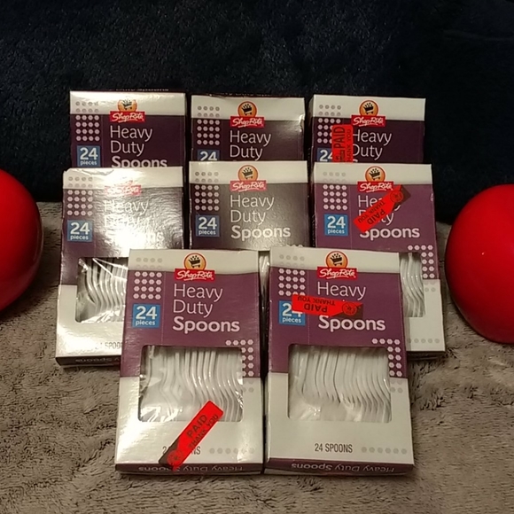 Shoprite heavy duty spoons Other Nib Shoprite 8 Boxes Heavy Spoons